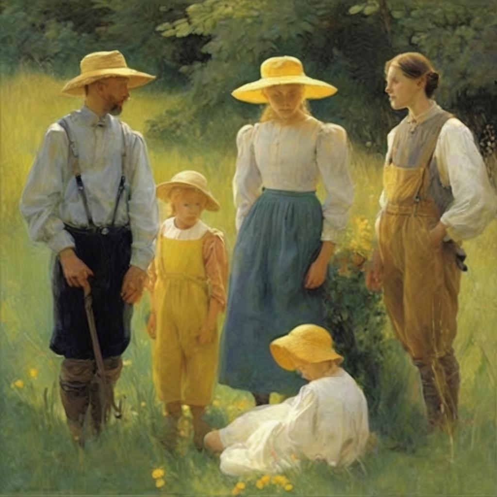 Η Παιδική Ζωή και Εκπαίδευση του Michael Peter ANCHER